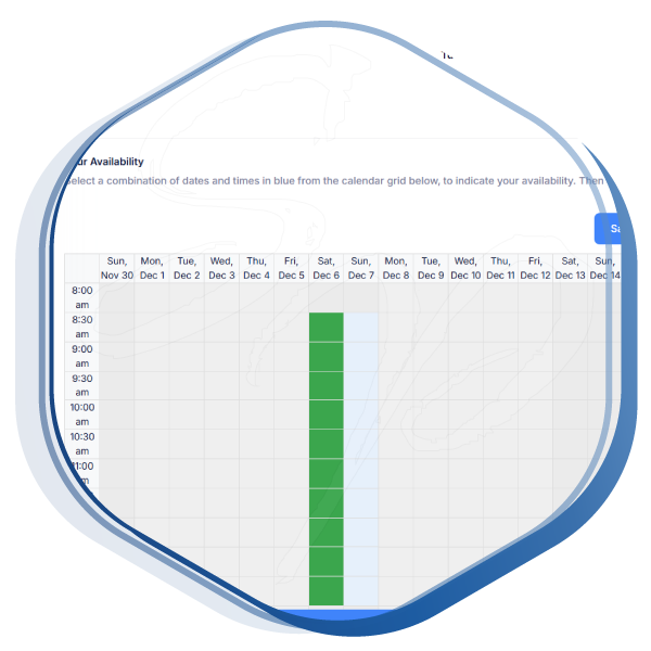 For Crew Members: Mark Availability in Seconds